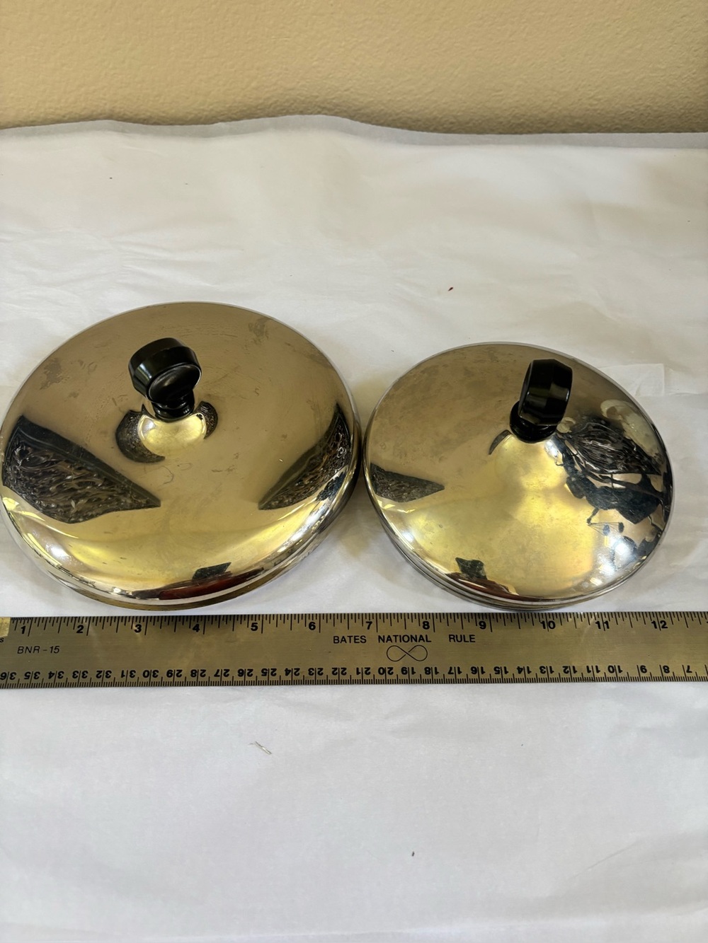 Farberware Stainless Steel Replacement Lids Set of 2 Pot Pan Covers